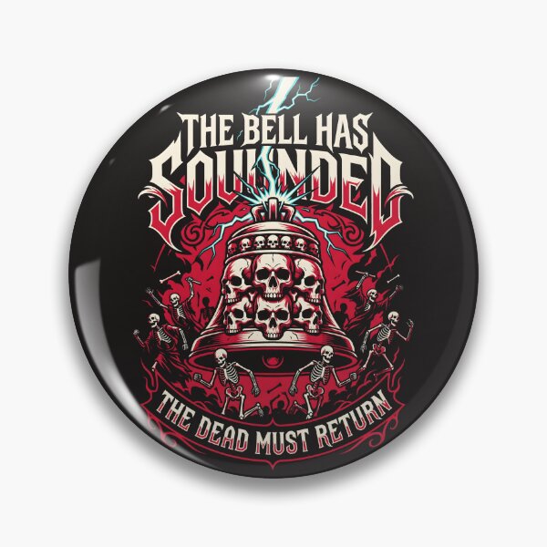 Item preview, Heavy Metal Bell Skeletons Return Graphic designed and sold by SplashTastic.