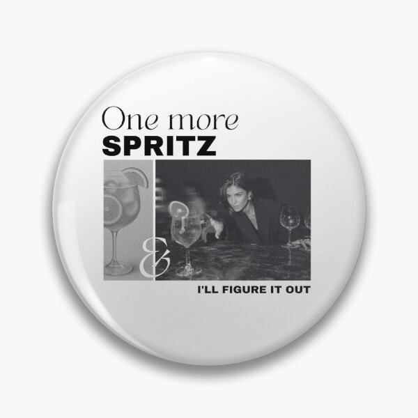 Item preview, One More Spritz I’ll Figure It Out | Funny Aperol Spritz Cocktail Design designed and sold by luckyhue.