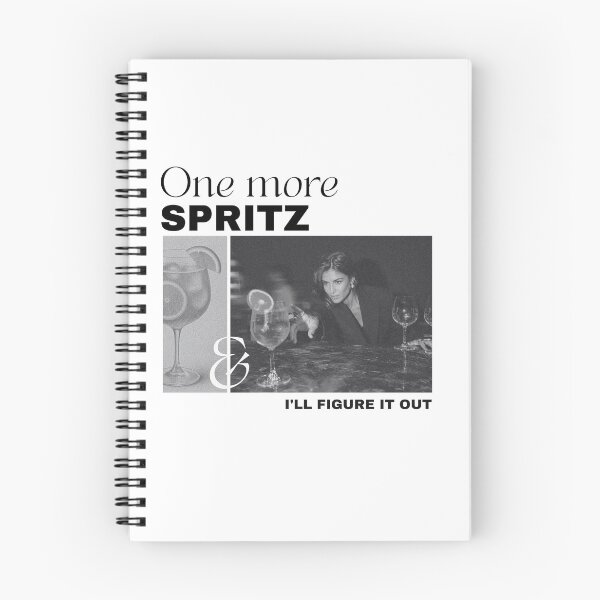 Item preview, One More Spritz I’ll Figure It Out | Funny Aperol Spritz Cocktail Design designed and sold by luckyhue.