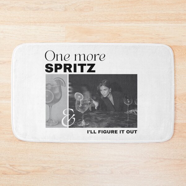 Item preview, One More Spritz I’ll Figure It Out | Funny Aperol Spritz Cocktail Design designed and sold by luckyhue.