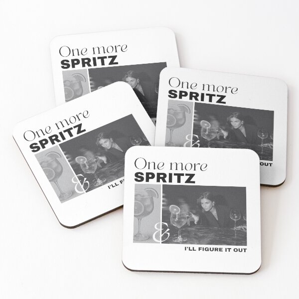Item preview, One More Spritz I’ll Figure It Out | Funny Aperol Spritz Cocktail Design designed and sold by luckyhue.