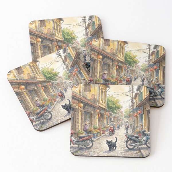 Item preview, Lindo gatito negro en Hanoi, Vietnam (P) designed and sold by CLBC.STORE.