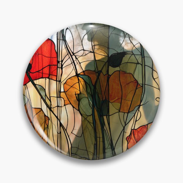 Item preview, Nouvessence - Hidden Woman Among Red Poppies in Art Nouveau Style (36/44) designed and sold by sabantha.