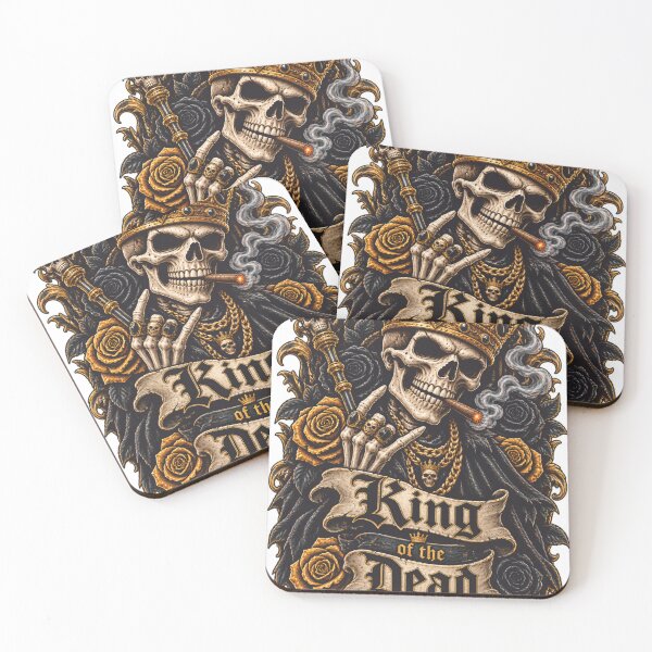 Item preview, Gothic Skull Cigar Smoke Dark Gangster Art designed and sold by Ghost Of Chill.
