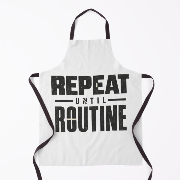 Item preview, Repeat Until Routine, Consistency Mindset Shirt designed and sold by PhylonBoxx.