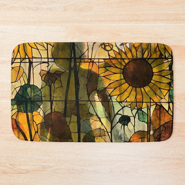Item preview, Nouvessence - Hidden Woman Among Sunflowers in Arts and Crafts Style (37/44) designed and sold by sabantha.