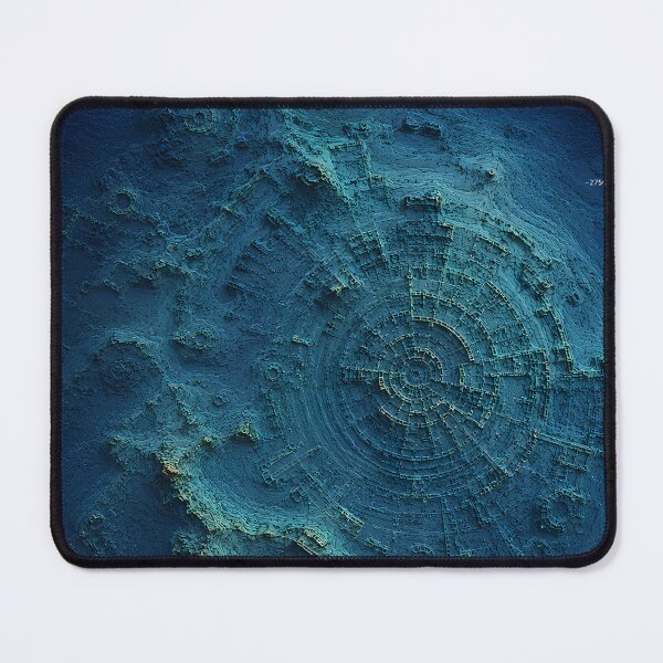 Item preview, R'lyeh Bathymetric Map | Lovecraft Deep Sea Survey designed and sold by Extravanganzza.