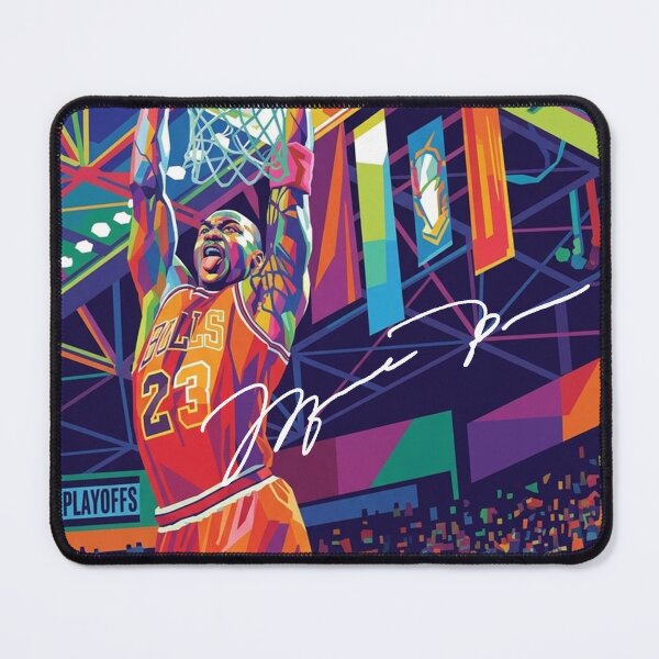 Item preview, Michael Jordan Colorful Pop Art designed and sold by SiksisArt.