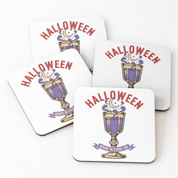Item preview, Hallowed Cup T-Shirt | Magic Goblet Halloween Graphic Tee v6 designed and sold by DarylWelsh2024.