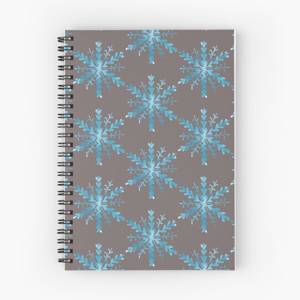 Item preview, Winter Frost – Elegant snowflake design in ice blue designed and sold by PureHopeStudio.