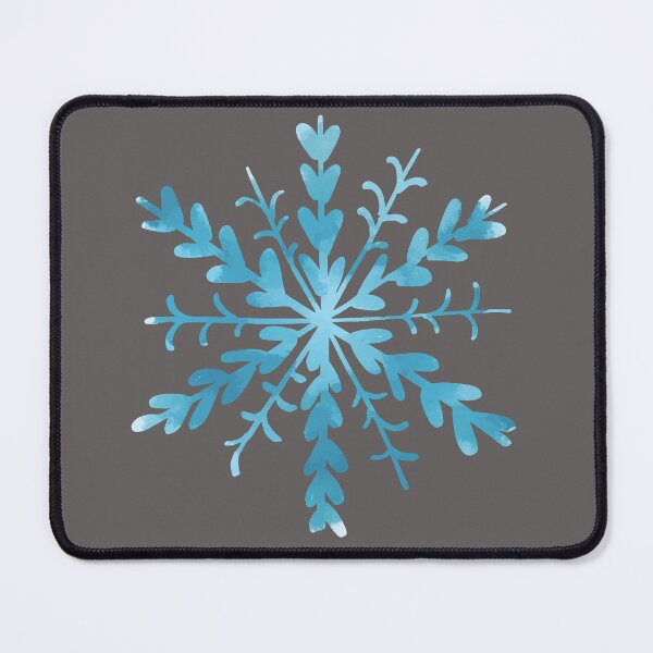 Item preview, Winter Frost – Elegant snowflake design in ice blue designed and sold by PureHopeStudio.