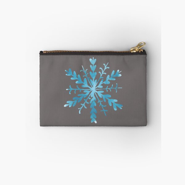 Item preview, Winter Frost – Elegant snowflake design in ice blue designed and sold by PureHopeStudio.