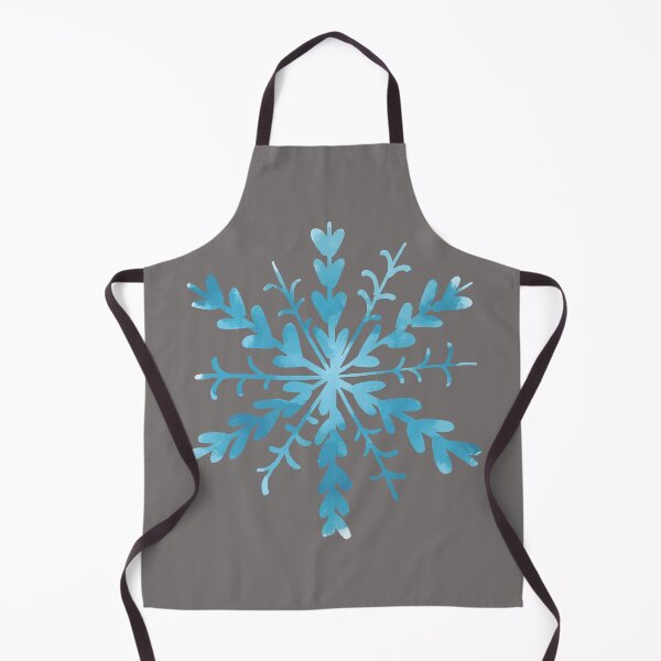 Item preview, Winter Frost – Elegant snowflake design in ice blue designed and sold by PureHopeStudio.