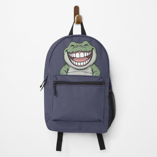 Item preview, Happy Smiling Alligator with Big Teeth Comic Sticker designed and sold by CaptainSeal.