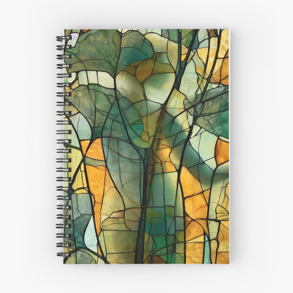 Item preview, Nouvessence - Hidden Woman Among Ginkgo Leaves in Art Nouveau Style (40/44) designed and sold by sabantha.