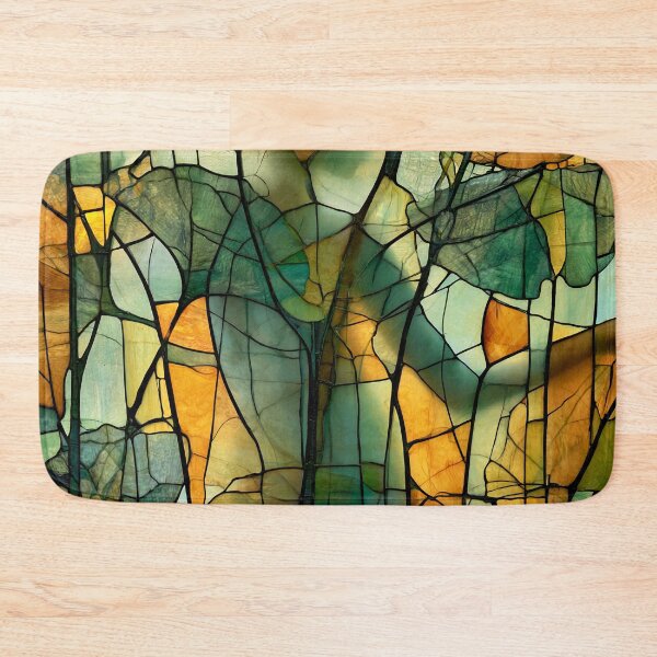 Item preview, Nouvessence - Hidden Woman Among Ginkgo Leaves in Art Nouveau Style (40/44) designed and sold by sabantha.