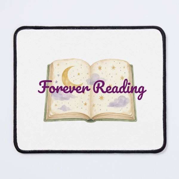 Item preview, Forever Reading Book Lover Lifelong Reader Literary Gift designed and sold by By The Moon.