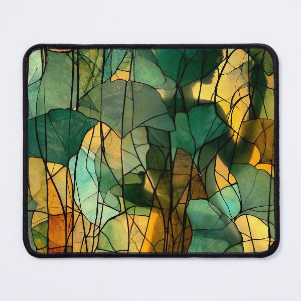 Item preview, Nouvessence - Hidden Woman Among Ginkgo Leaves in Art Nouveau Style (41/44) designed and sold by sabantha.