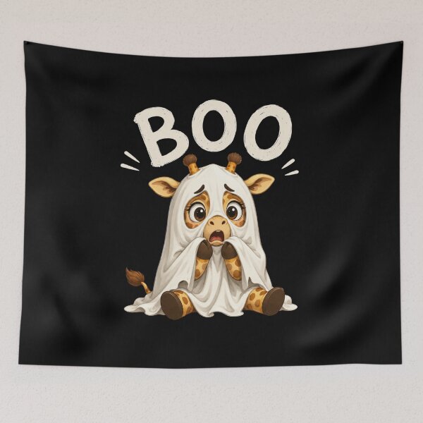 Item preview, Giraffe Boo Halloween designed and sold by TheEndDesign.