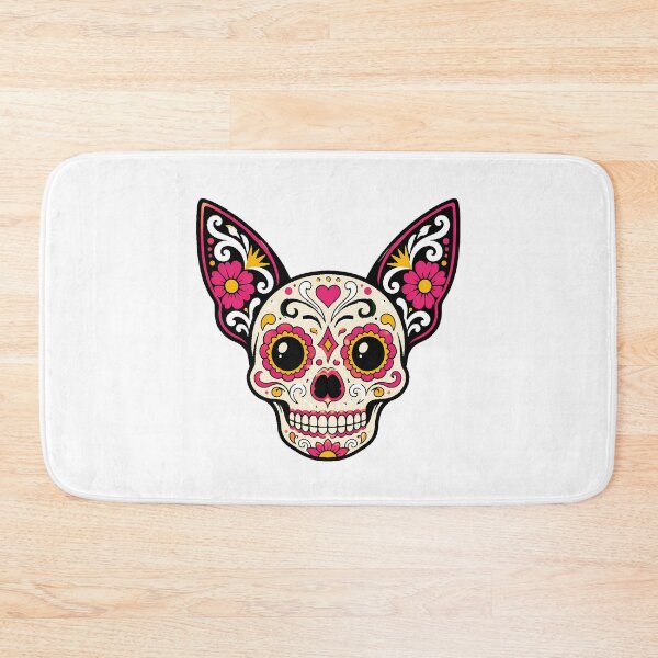 Item preview, Chihuahua Sugar Skull Calavera Dia De Los Muertos designed and sold by chattsuede.