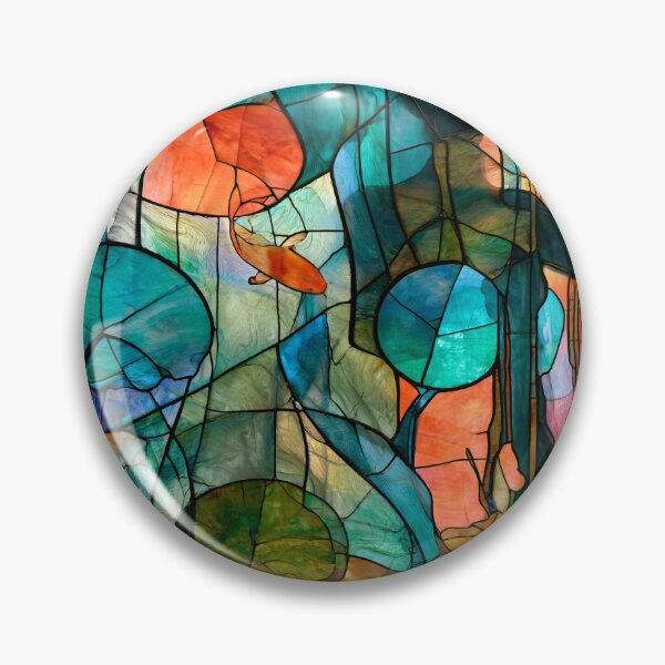 Item preview, Nouvessence - Hidden Woman among Koi and Water Lilies in Art Nouveau (42/44) designed and sold by sabantha.