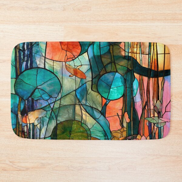 Item preview, Nouvessence - Hidden Woman among Koi and Water Lilies in Art Nouveau (42/44) designed and sold by sabantha.
