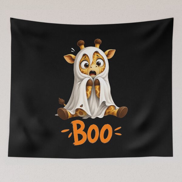 Item preview, Giraffe Boo Halloween designed and sold by TheEndDesign.