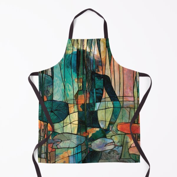 Item preview, Nouvessence - Hidden Woman among Koi and Water Lilies in Art Nouveau (43/44) designed and sold by sabantha.