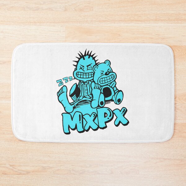 Item preview, MxPx Punk Rock Sleepy Bear Cartoon designed and sold by PeyronnelArt.