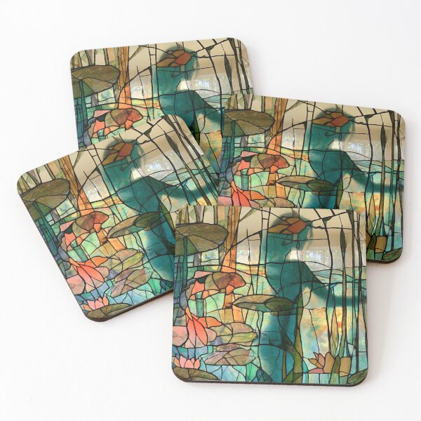Item preview, - Hidden woman among koi and water lilies in Art Nouveau style (44/44) designed and sold by sabantha.