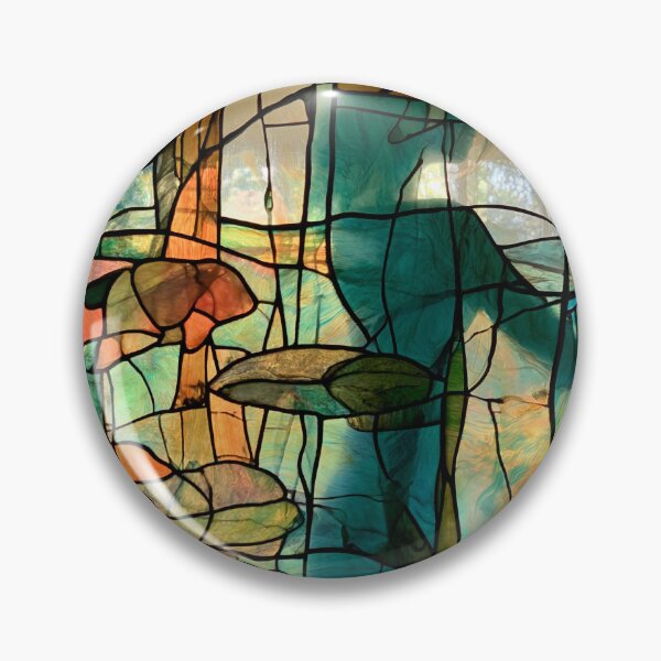 Item preview, - Hidden woman among koi and water lilies in Art Nouveau style (44/44) designed and sold by sabantha.
