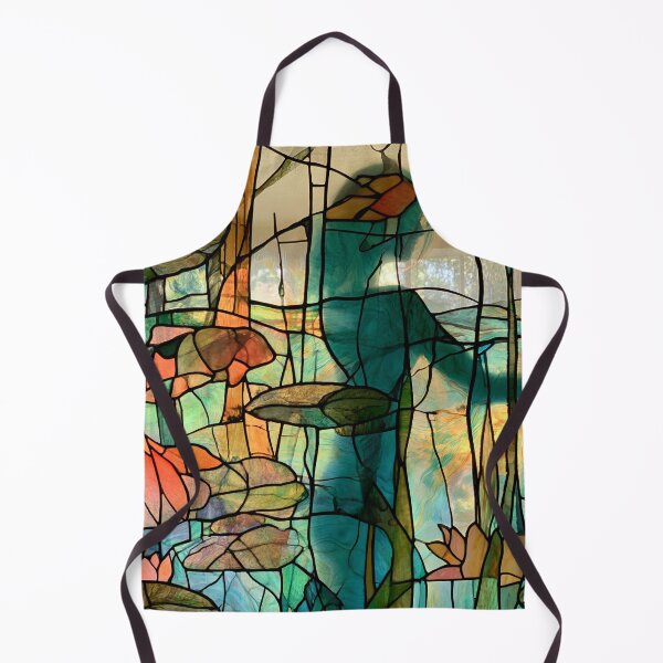 Item preview, - Hidden woman among koi and water lilies in Art Nouveau style (44/44) designed and sold by sabantha.