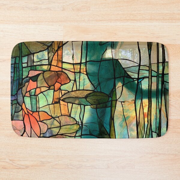 Item preview, - Hidden woman among koi and water lilies in Art Nouveau style (44/44) designed and sold by sabantha.