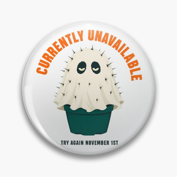 Item preview, Currently Unavailable Ghost Cactus Spooky Introvert Humorous designed and sold by chattsuede.