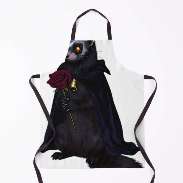 Item preview, Gothic Shadow Ferret The Fool Tarot designed and sold by IllumeInk.