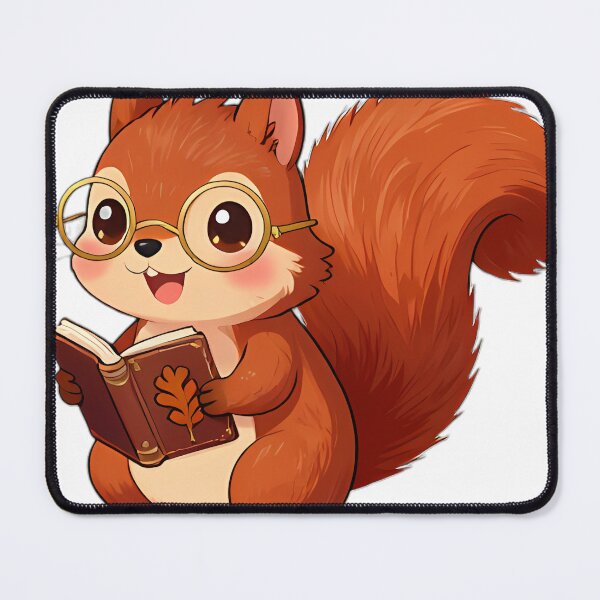 Item preview, Cute Red Squirrel with Oak Leaf Diary designed and sold by pumsquare.