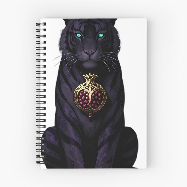 Item preview, Gothic Amethyst Tigress The Empress Tarot designed and sold by IllumeInk.