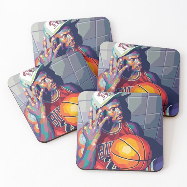Item preview, Michael Jordan Basketball Pop Art designed and sold by SiksisArt.