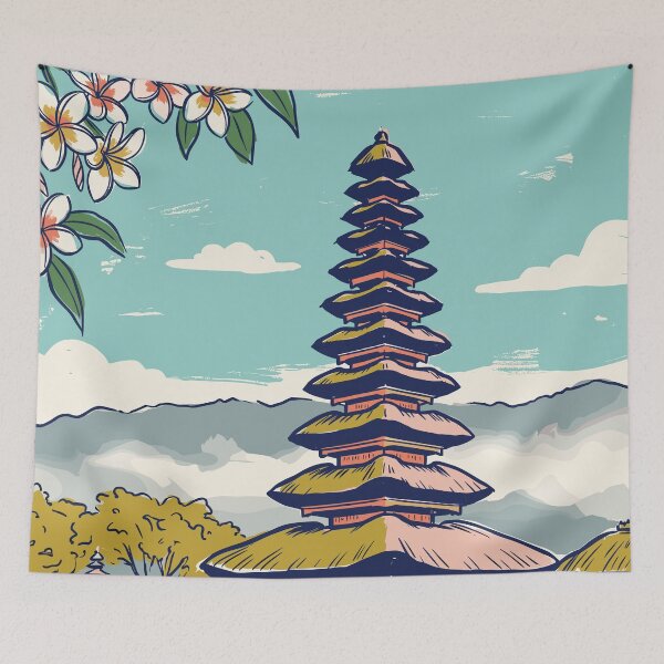 Artikelvorschau, Bali Vintage Retro Indonesien Reise entworfen und verkauft von RareDeerArt.