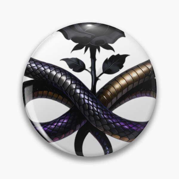 Item preview, Gothic Twin Serpents The Lovers Tarot designed and sold by IllumeInk.