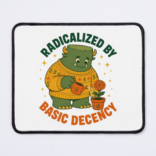 Item preview, Radicalized By Basic Decency Monster Cozy Autumn Gardener designed and sold by chattsuede.