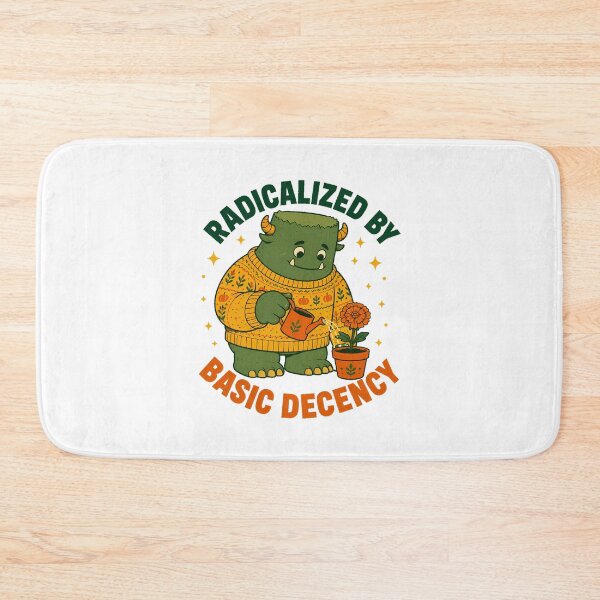 Item preview, Radicalized By Basic Decency Monster Cozy Autumn Gardener designed and sold by chattsuede.
