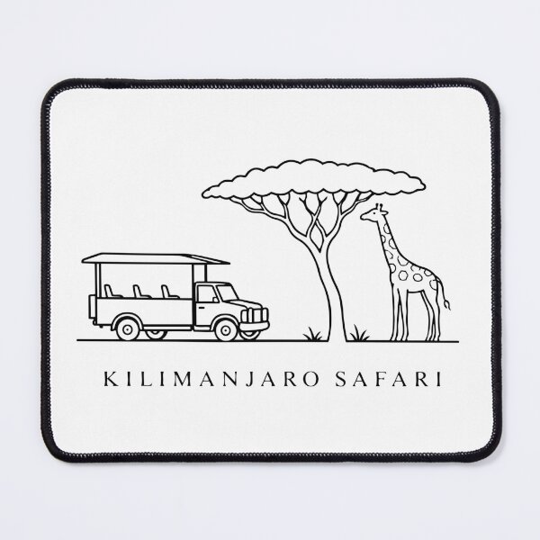 Item preview, Kilimanjaro Safaris Animal Kingdom Line Art designed and sold by pixiedustpaint.