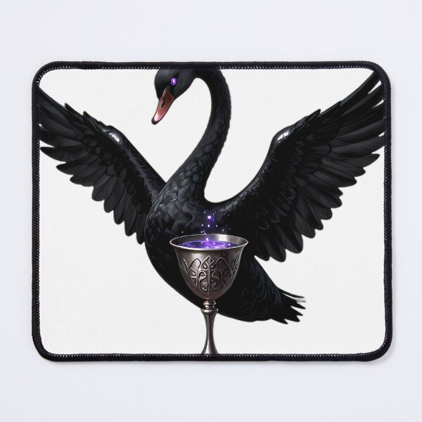 Item preview, Gothic Black Swan Temperance Tarot designed and sold by IllumeInk.
