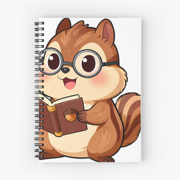 Item preview, Cute Chipmunk with Miniature Acorn Almanac designed and sold by pumsquare.