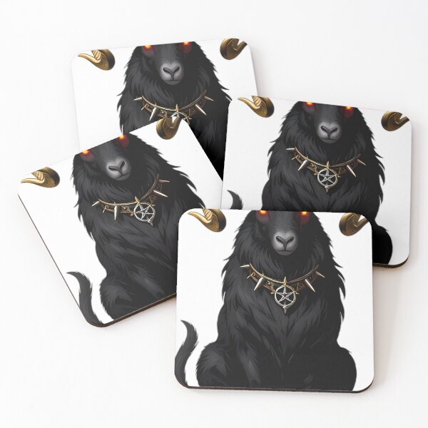 Item preview, Gothic Horned Ram The Devil Tarot designed and sold by IllumeInk.