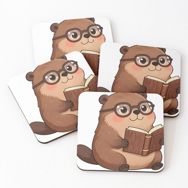 Item preview, Cute Beaver with Timber Architecture Book designed and sold by pumsquare.