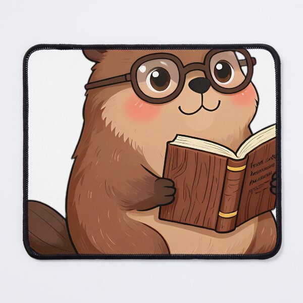 Item preview, Cute Beaver with Timber Architecture Book designed and sold by pumsquare.