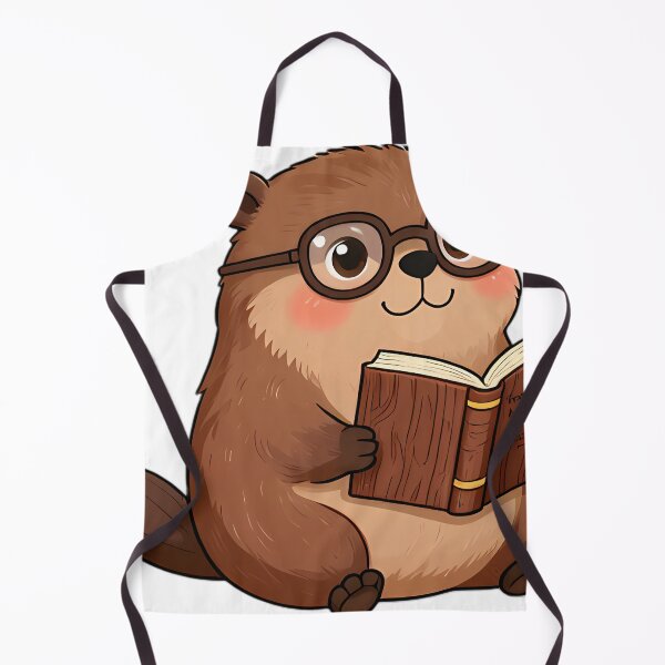 Item preview, Cute Beaver with Timber Architecture Book designed and sold by pumsquare.