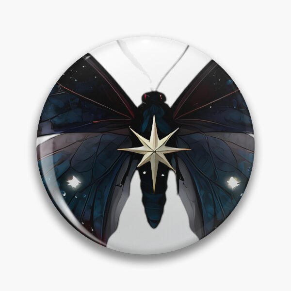 Item preview, Gothic Luna Moth The Star Tarot designed and sold by IllumeInk.